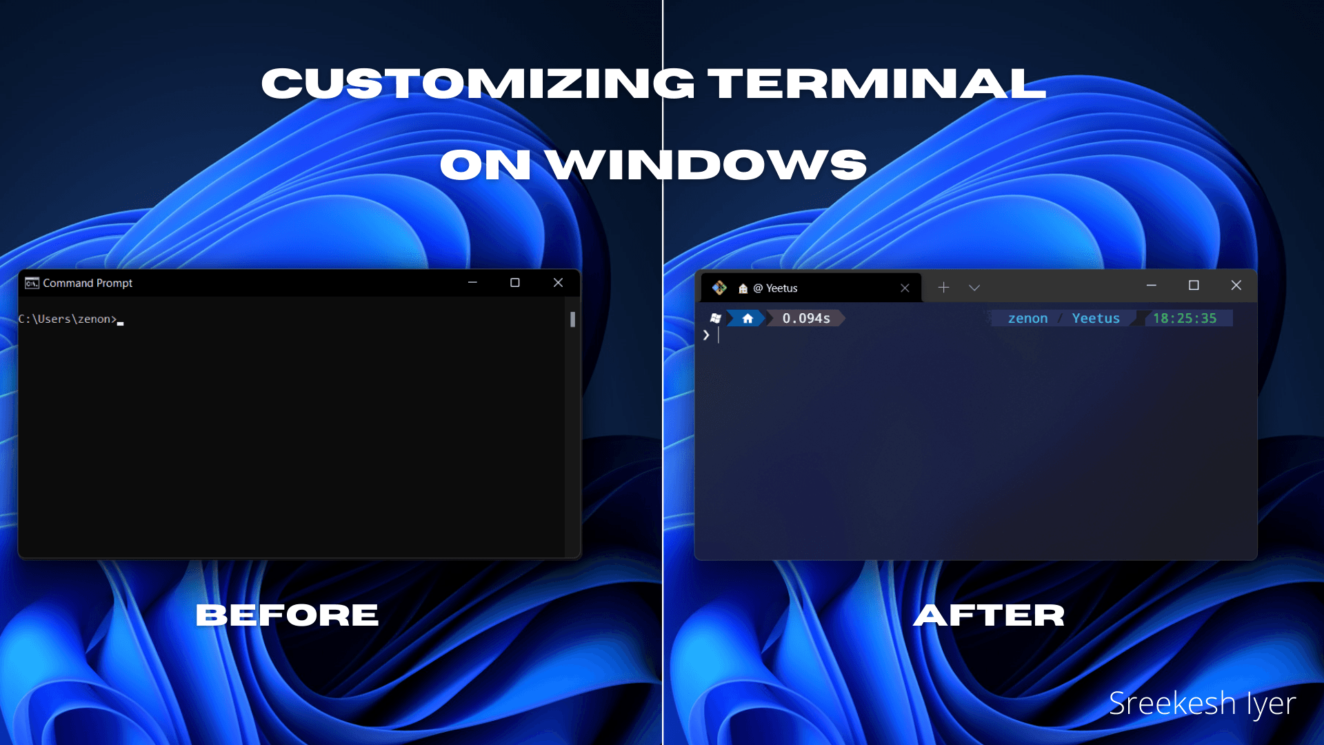 Customize your Terminal on Windows!