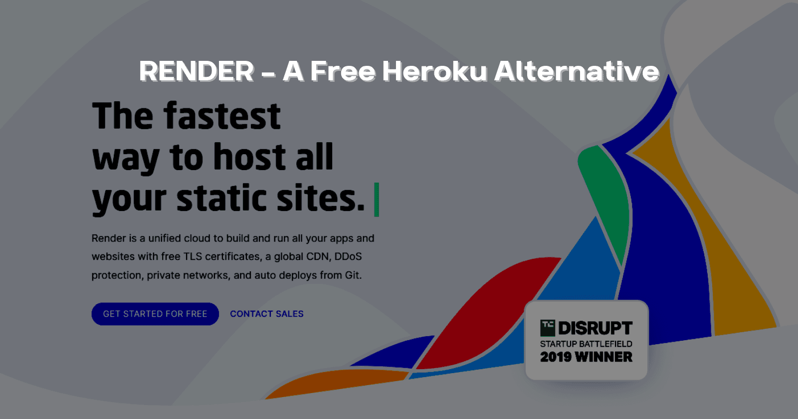 Deploying a Flask Application to Render - A Free Heroku Alternative