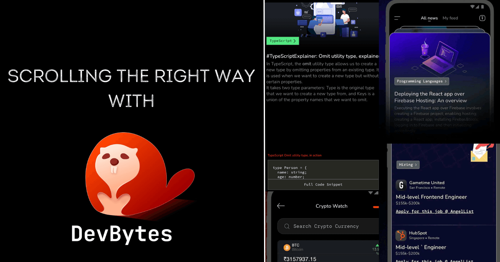 DevBytes - Scrolling the better way
